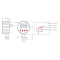 FST800-3300 Fábrica Controlador de Pressão Digital de Sinal de Relé de Baixo Custo com Display LCD